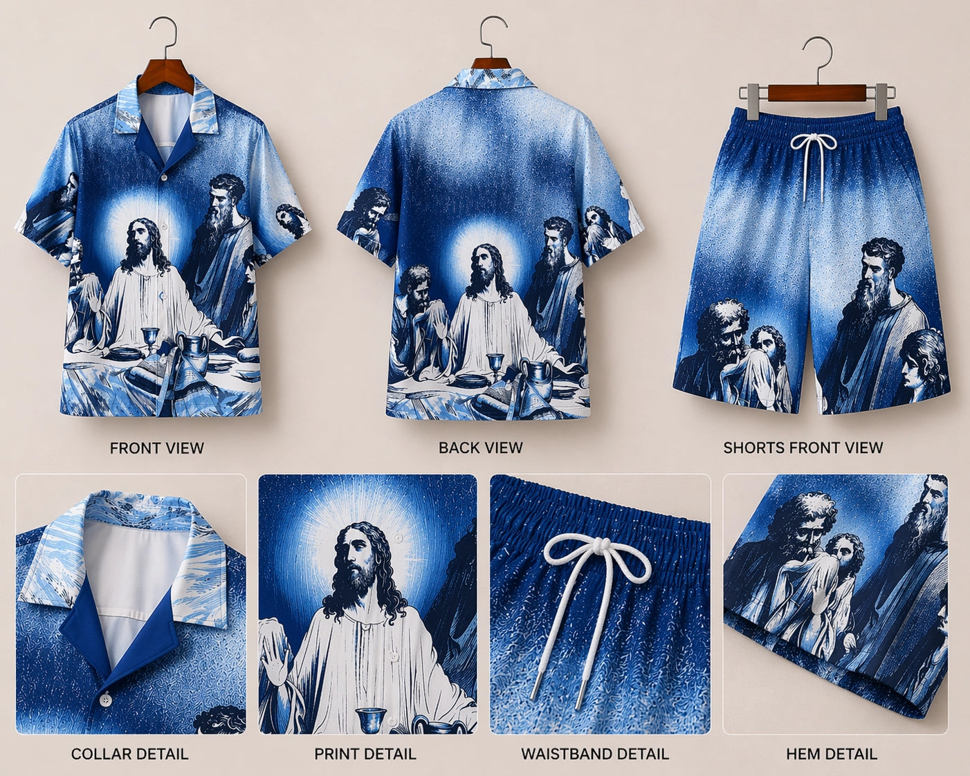 Jesus Half Pants Cord-set - XPCRDH
