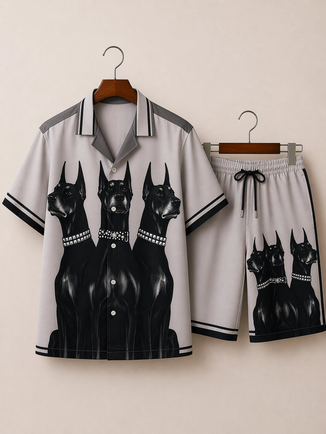 Three Dogs Half Pants Cord-set - XPCRDH