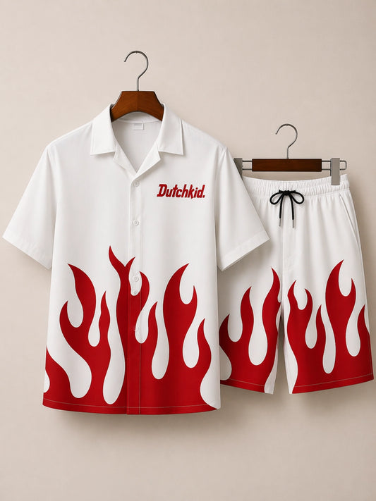 Red Fire Half Pants Cord-set - XPCRDH